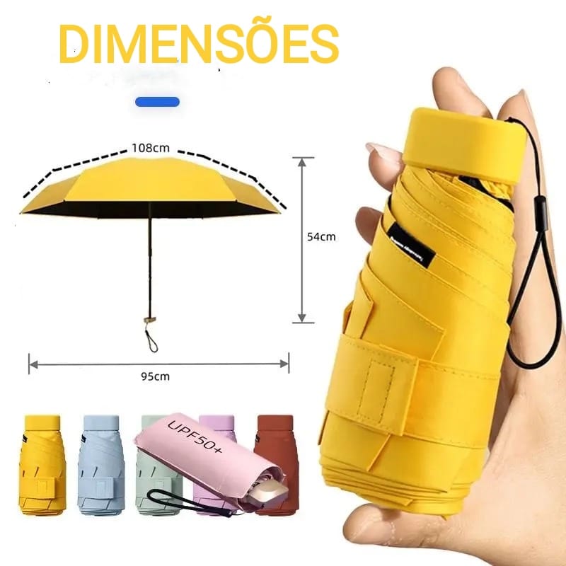 GUARDA-CHUVA   POCKET RAIN - ÚLTIMAS UNIDADES COM FRETE GRÁTIS PARA TODO O BRASIL