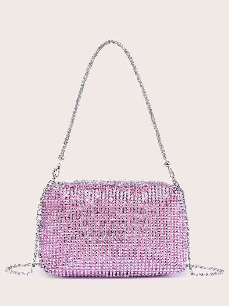 Bolsa Strass Mini Brilhante - Click Compre