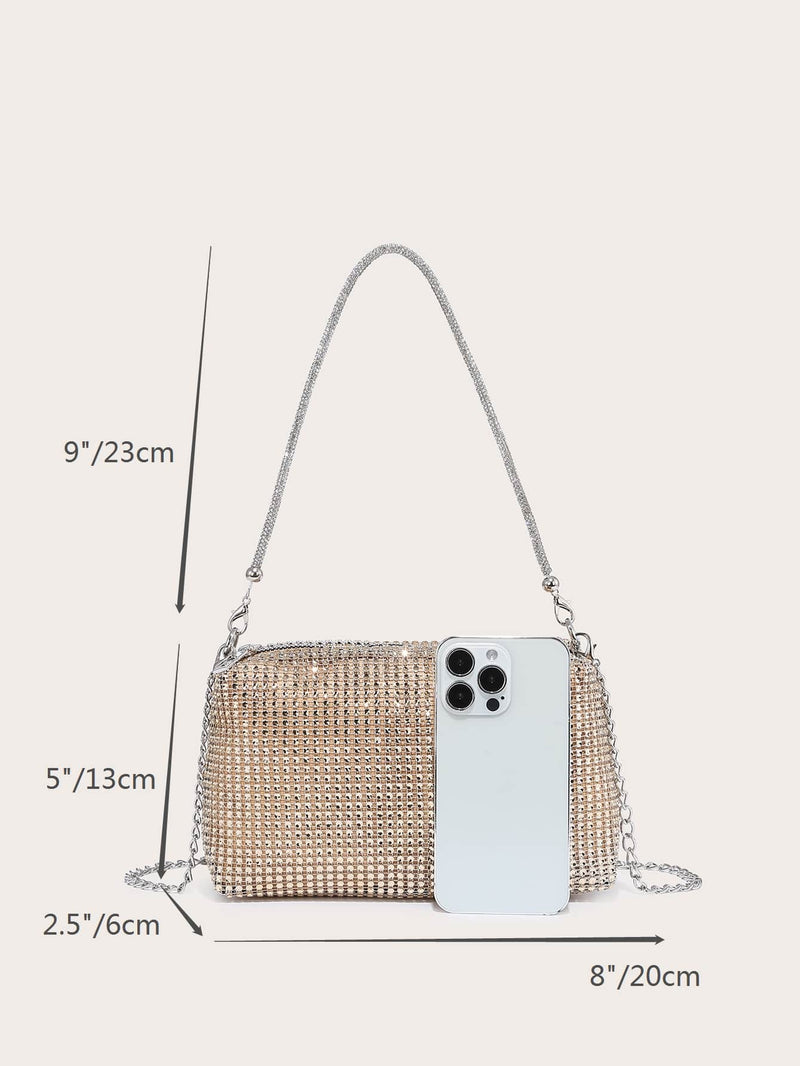 Bolsa Strass Mini Brilhante - Click Compre