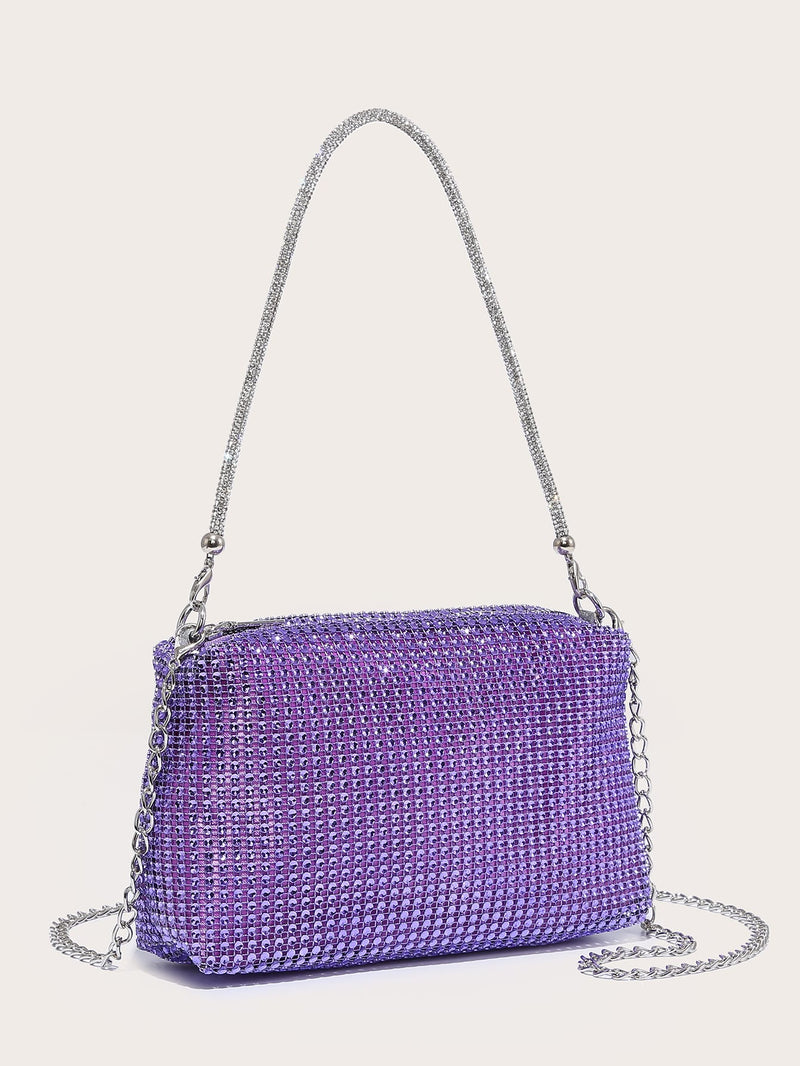 Bolsa Strass Mini Brilhante - Click Compre