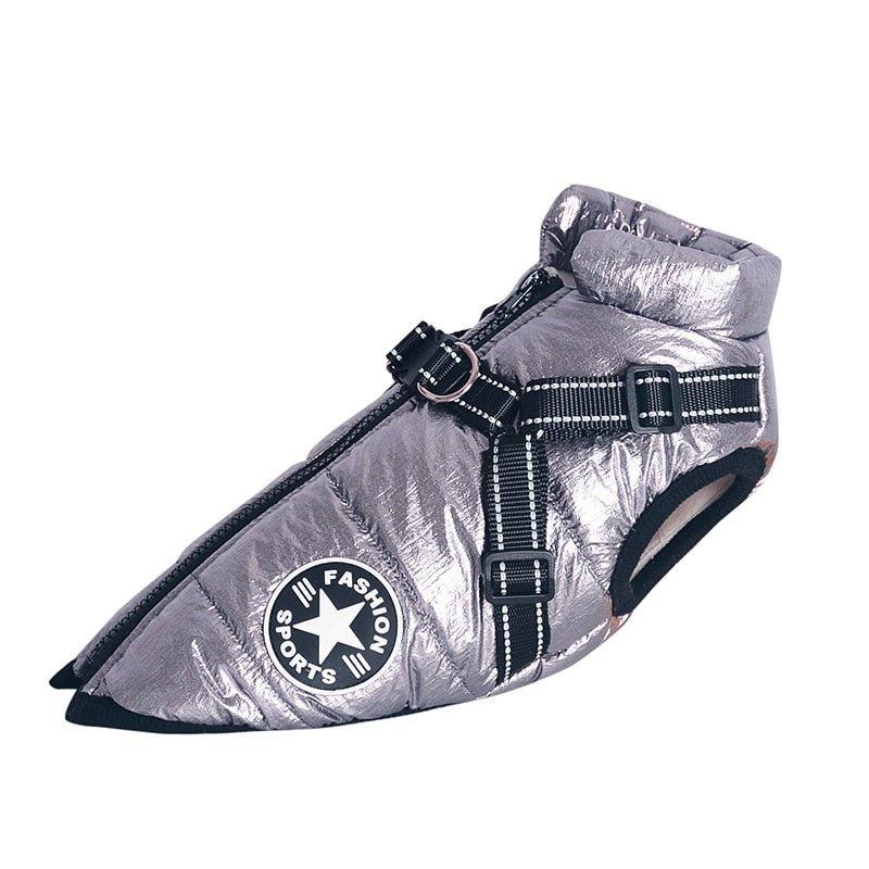 Colete Corta-Vento Pet Jones™ | Roupa Para Cachorro - Click Compre