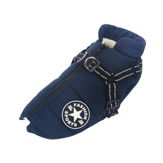 Colete Corta-Vento Pet Jones™ | Roupa Para Cachorro - Click Compre