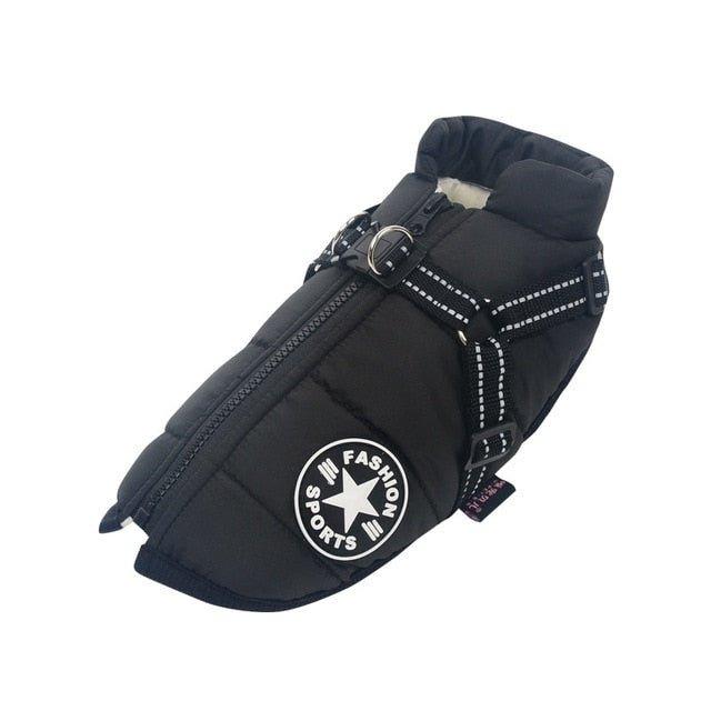 Colete Corta-Vento Pet Jones™ | Roupa Para Cachorro - Click Compre
