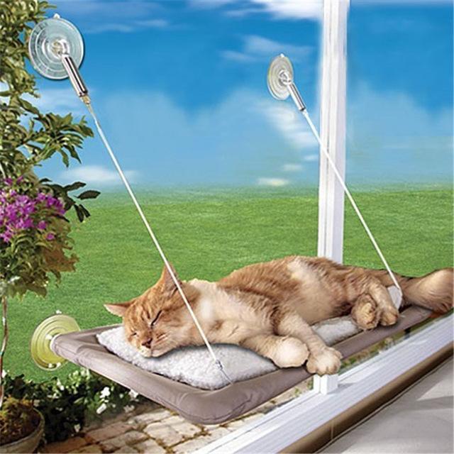 Cama Rede de Janela para Gatos - Click Compre