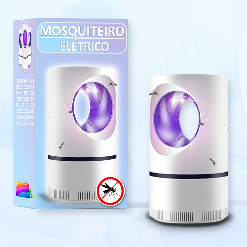 Armadilha Para Mosquitos e Insetos - Mosquiteiro Elétrico - Click Compre