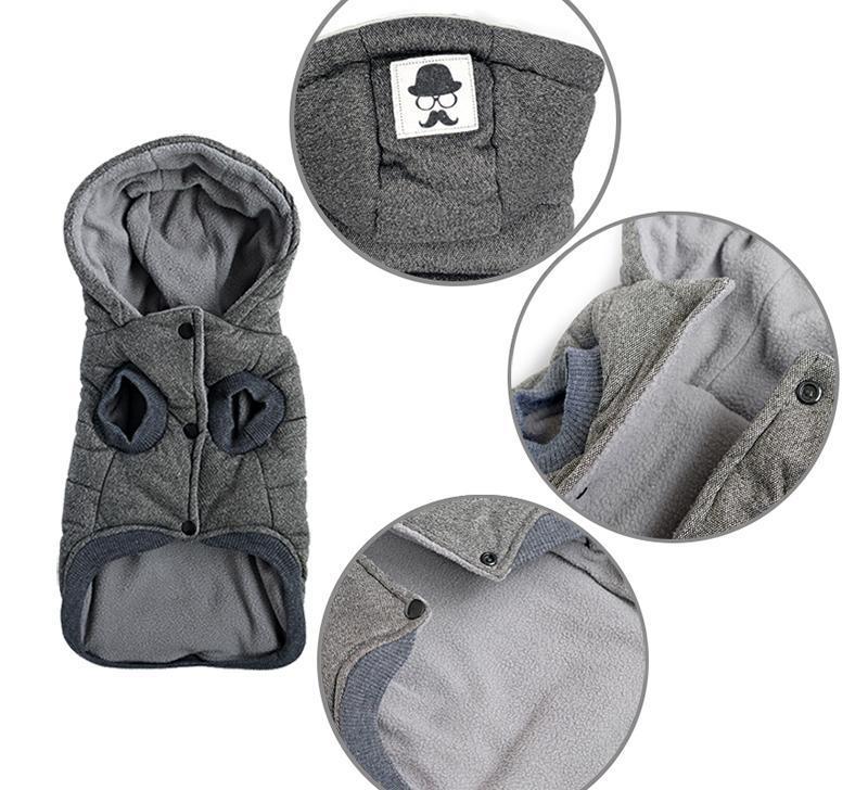 Colete de Inverno para Cachorros | Gentleman - Click Compre