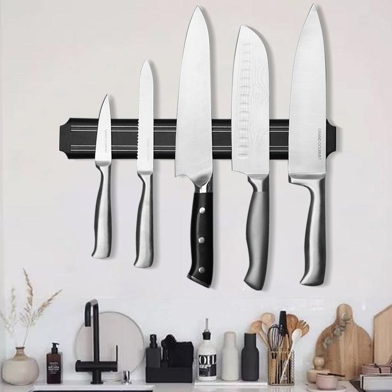 Barra Magnética Para Facas e Utensílios de Cozinha - Click Compre