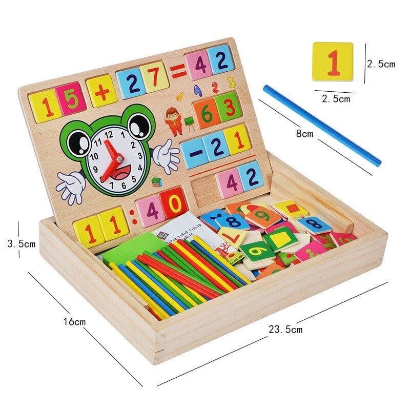 Caixa de Matemática Múltiplas Funções - Click Compre