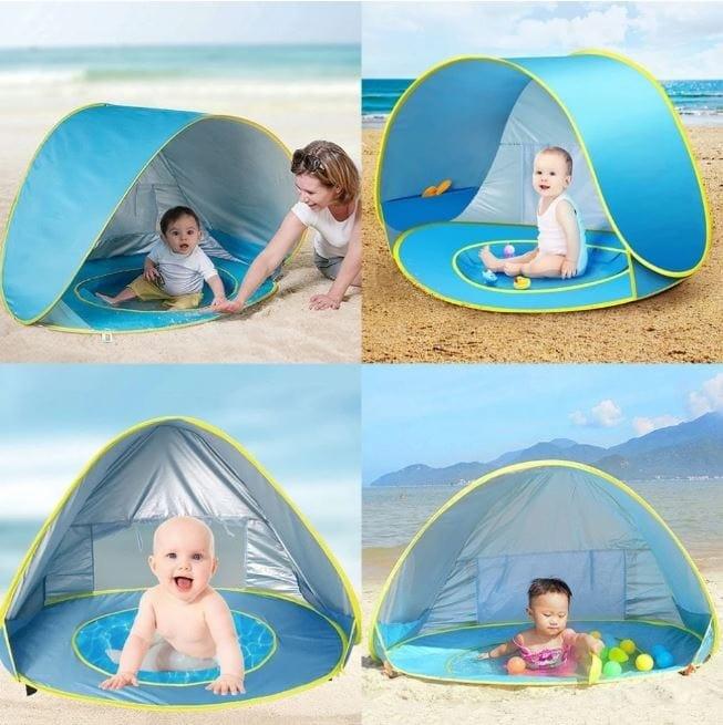 Barraca Bebê com Proteção UV - Tenda Kids - Click Compre