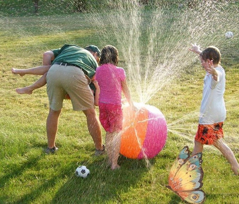 Bola Com Esguicho Para Piscina Pátio Ultra Diversão - Click Compre