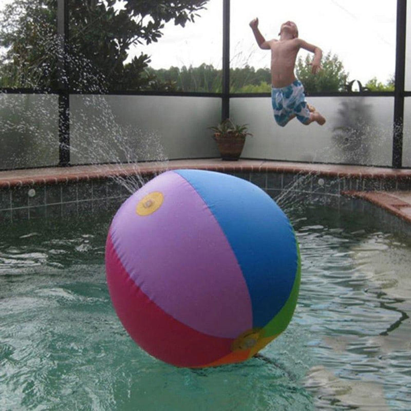 Bola Com Esguicho Para Piscina Pátio Ultra Diversão - Click Compre