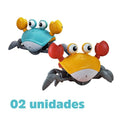 Caranguejo Fujão™ - Brinquedo Interativo Rastejante - TECA - Click Compre