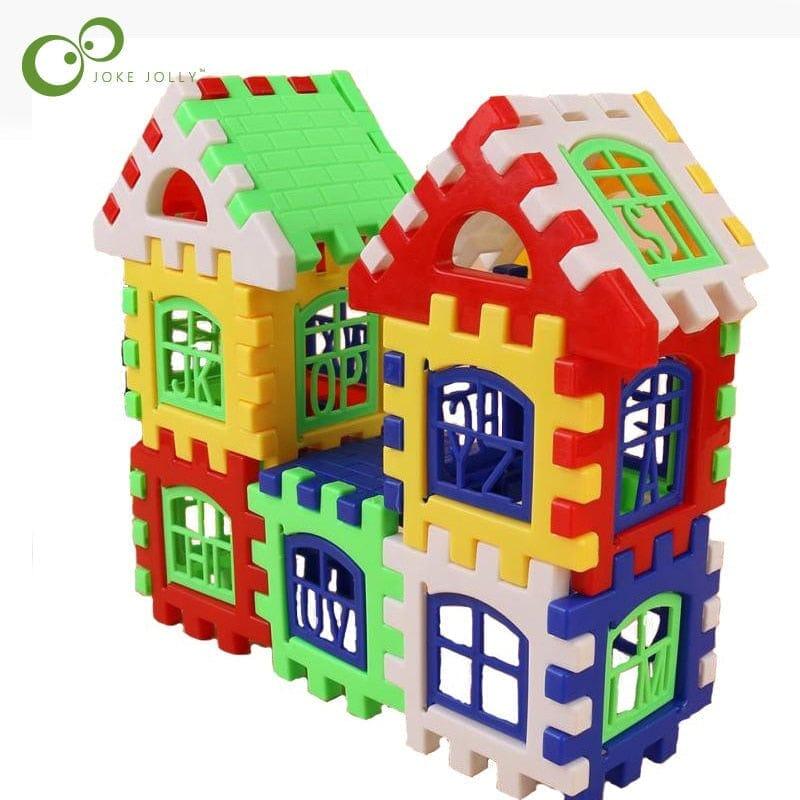 Blocos de construção - casinha feliz - Click Compre